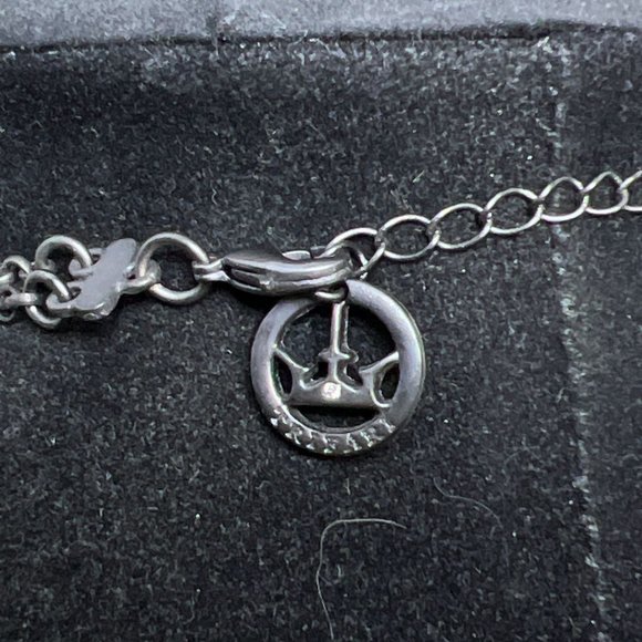 Vintage Crown Trifari Double Strand Faceted Glass Necklace (4256-1,2) - Picture 5 of 5